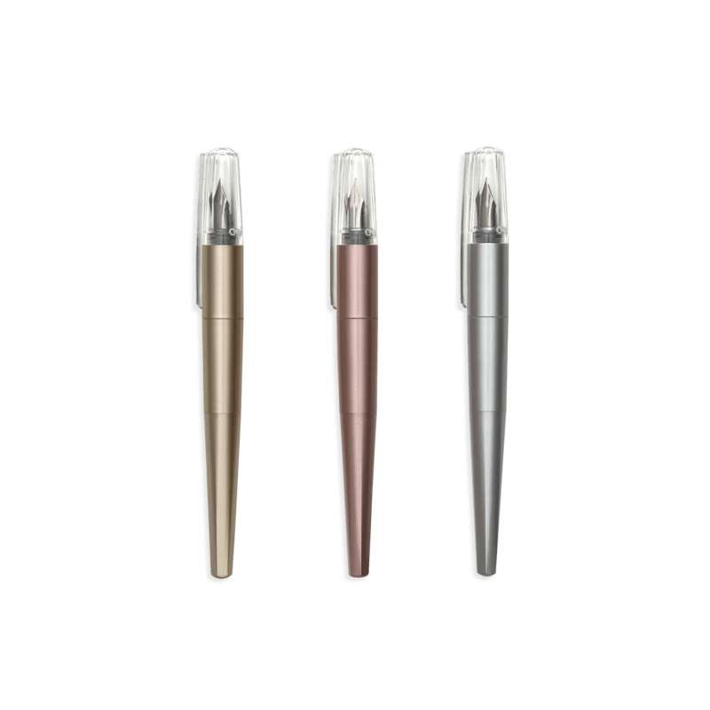 Modern Script Fountain Pen + Journal (4 Piece Set)
