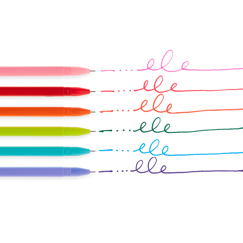 Modern Writers Colored Gel Pens - Set of 6