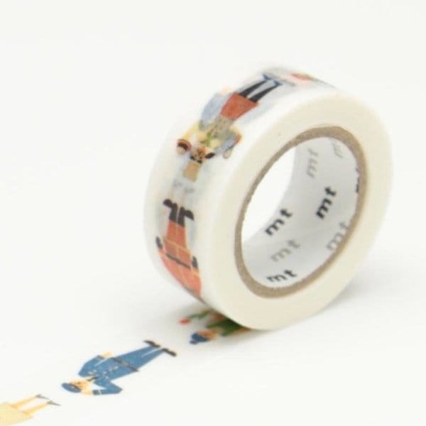 mt Washi Tape - 15mm wide - work - person
