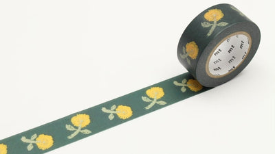 mt Washi Tape - 20mm wide - Mina Perhonen skip dandelion