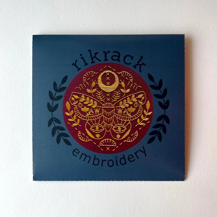 Mythic Moth - Embroidery Kit - Rikrack