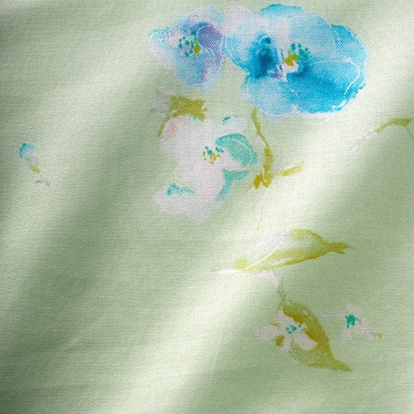 nani IRO Cotton and Silk Blend Twill - New Morning I in Color E