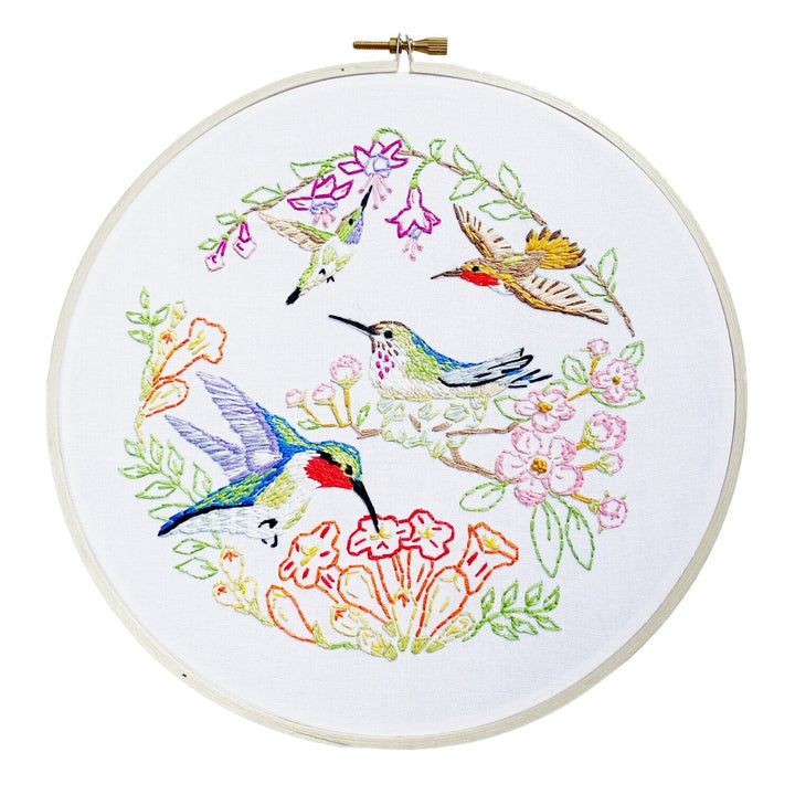 Nature Studies Embroidery Kit - Hummingbird - Heidi Boyd