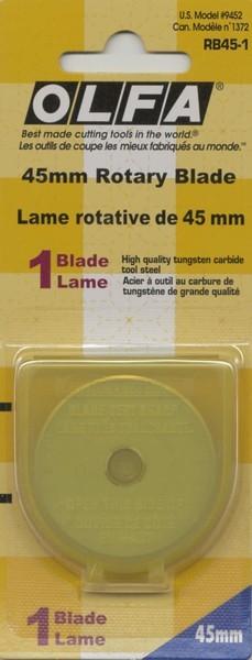 Olfa 45mm Rotary Blade, 1 Blade