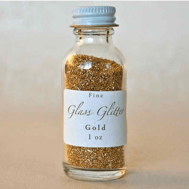 One Ounce of Glass Glitter in Gold