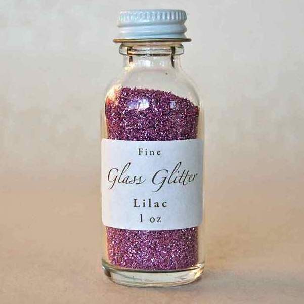 One Ounce of Glass Glitter in Lilac