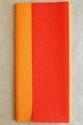 Orange/Flame Double-Sided Crepe Paper, 10 inches x 49 inches