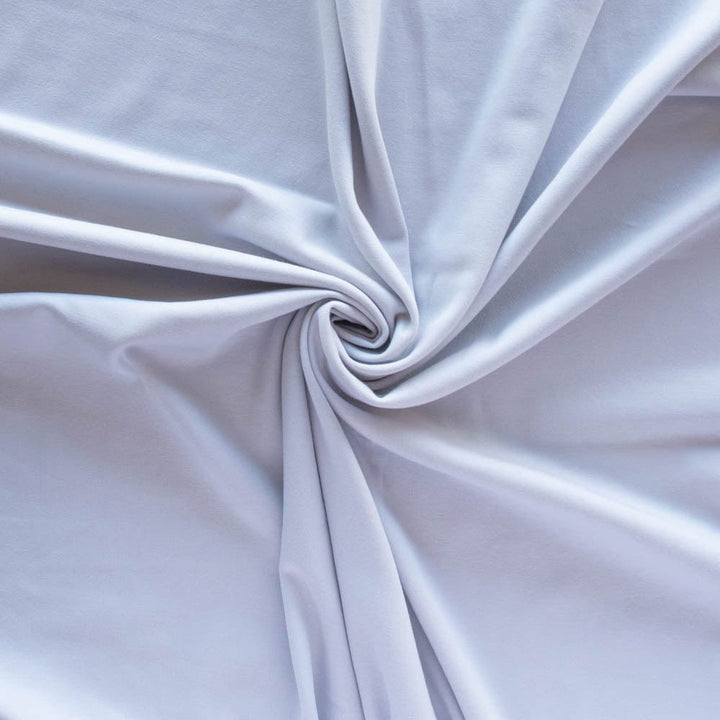 Organic Cotton Interlock Knit in Dove ~ Birch Fabrics