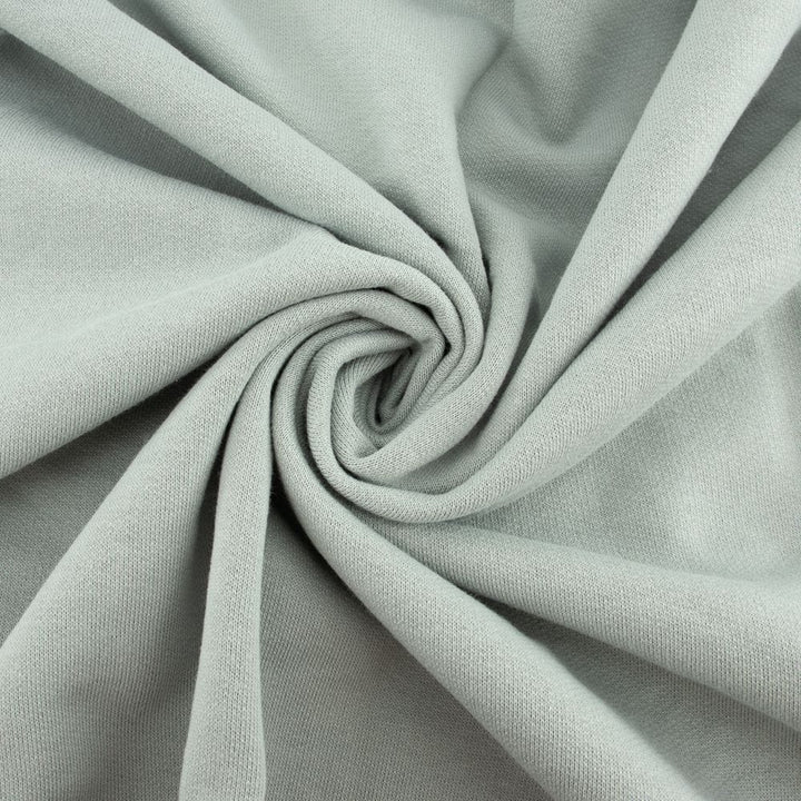 Organic Fleece Knit in Rain Cloud - Birch Fabrics