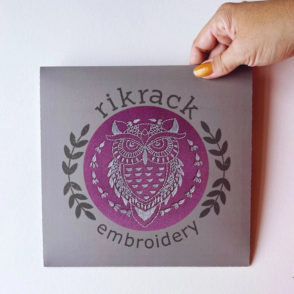 Owl - Embroidery Kit - Rikrack