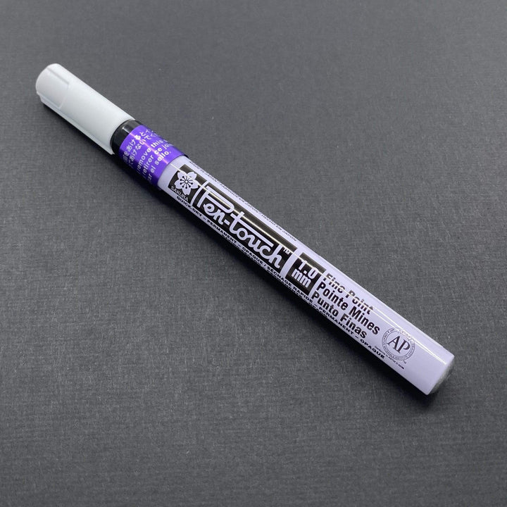 Purple Pen-Touch Paint Markers ~ Fine ~ 1mm Tip