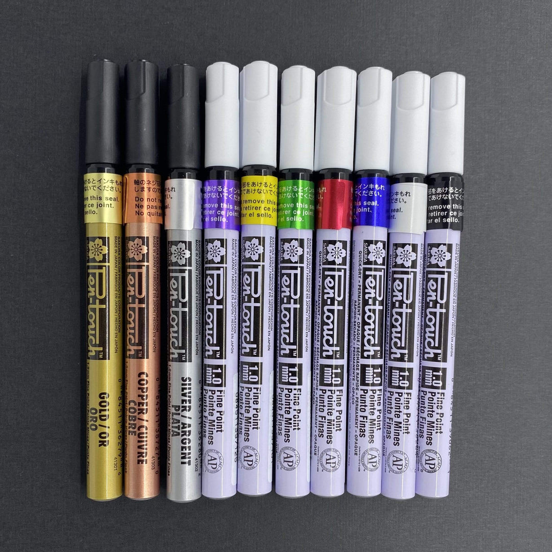 Pen-Touch Paint Markers ~ Fine ~ 1mm Tip