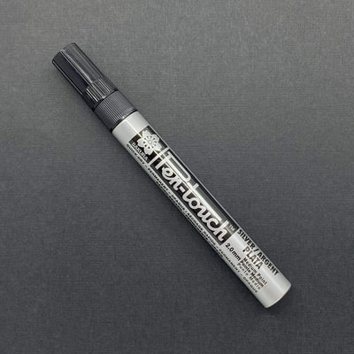 Silver Pen-Touch Paint Markers ~ Medium ~ 2mm Tip
