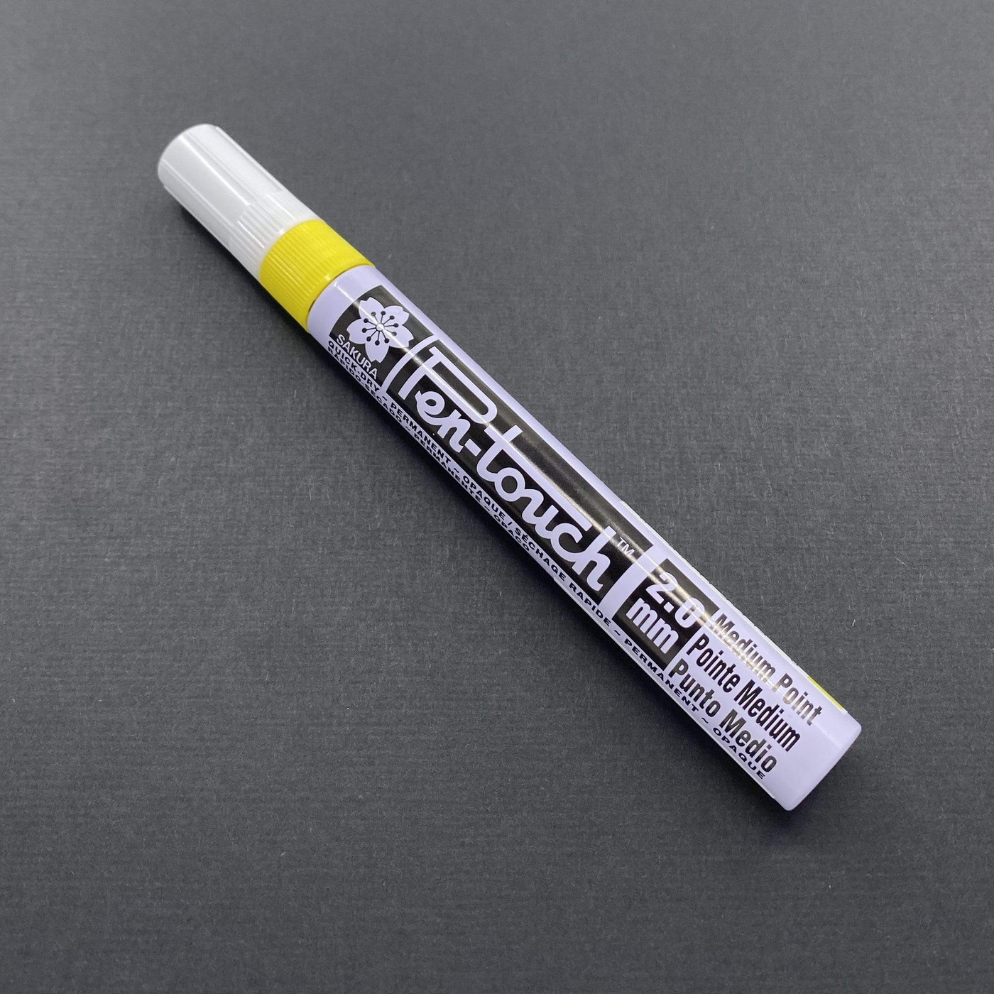 Yellow Pen-Touch Paint Markers ~ Medium ~ 2mm Tip