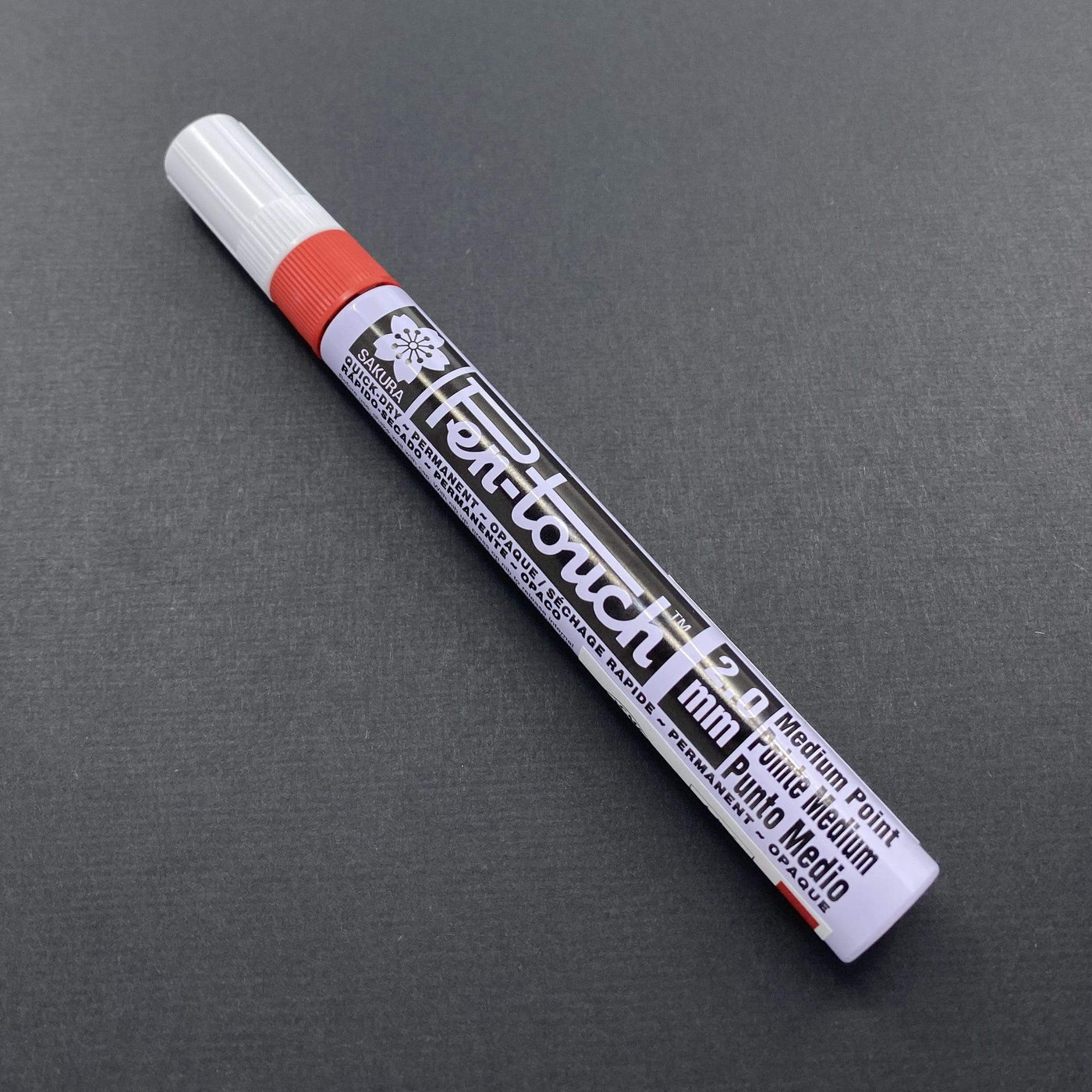 Red Pen-Touch Paint Markers ~ Medium ~ 2mm Tip