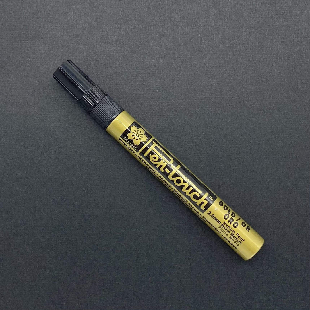 Gold Pen-Touch Paint Markers ~ Medium ~ 2mm Tip