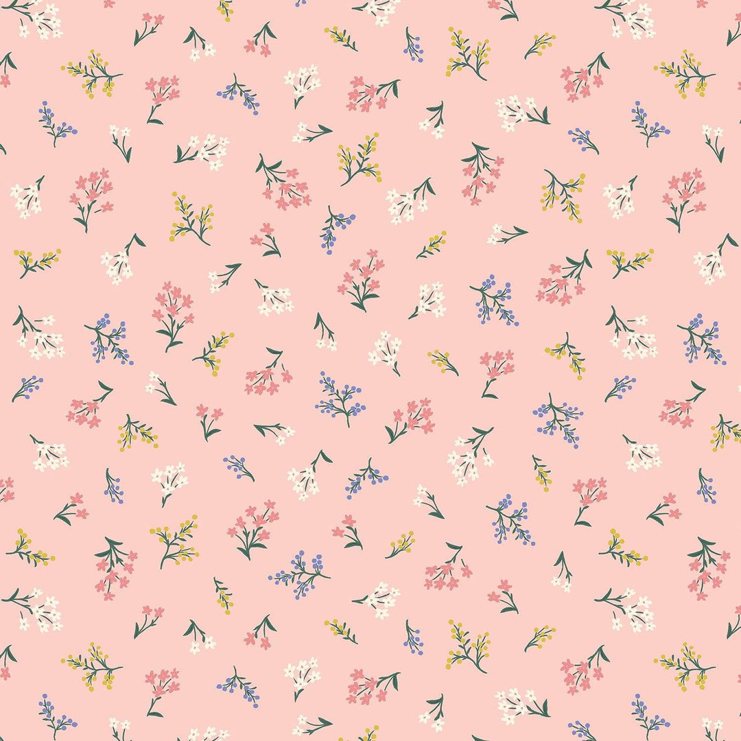 Petites Fleurs in Blush - Strawberry Fields by Rifle Paper Co.