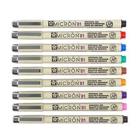 Pigma Micron Pens .25mm ~ Size 01