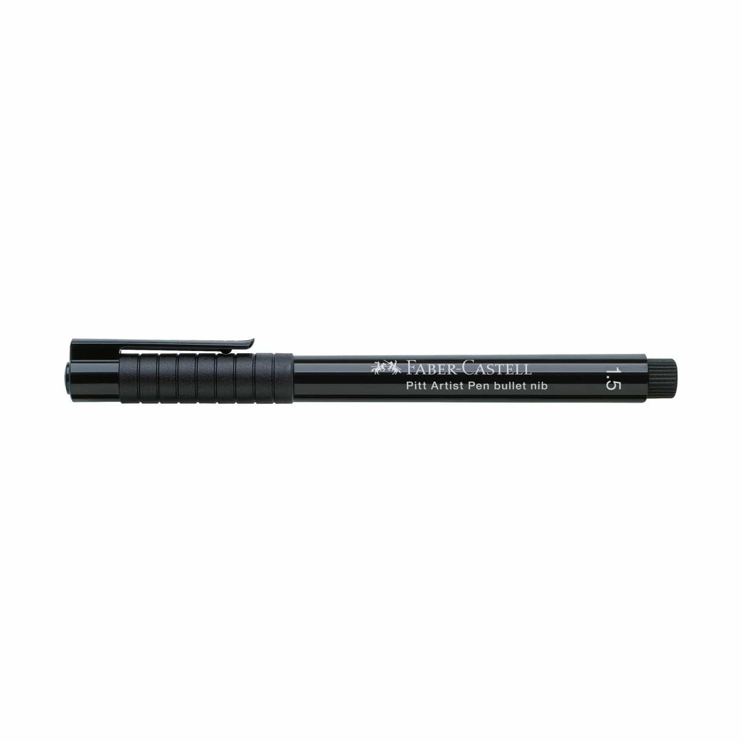 Pitt Artist Pen 1.5mm Bullet Nib from Faber Castell - 199 Black