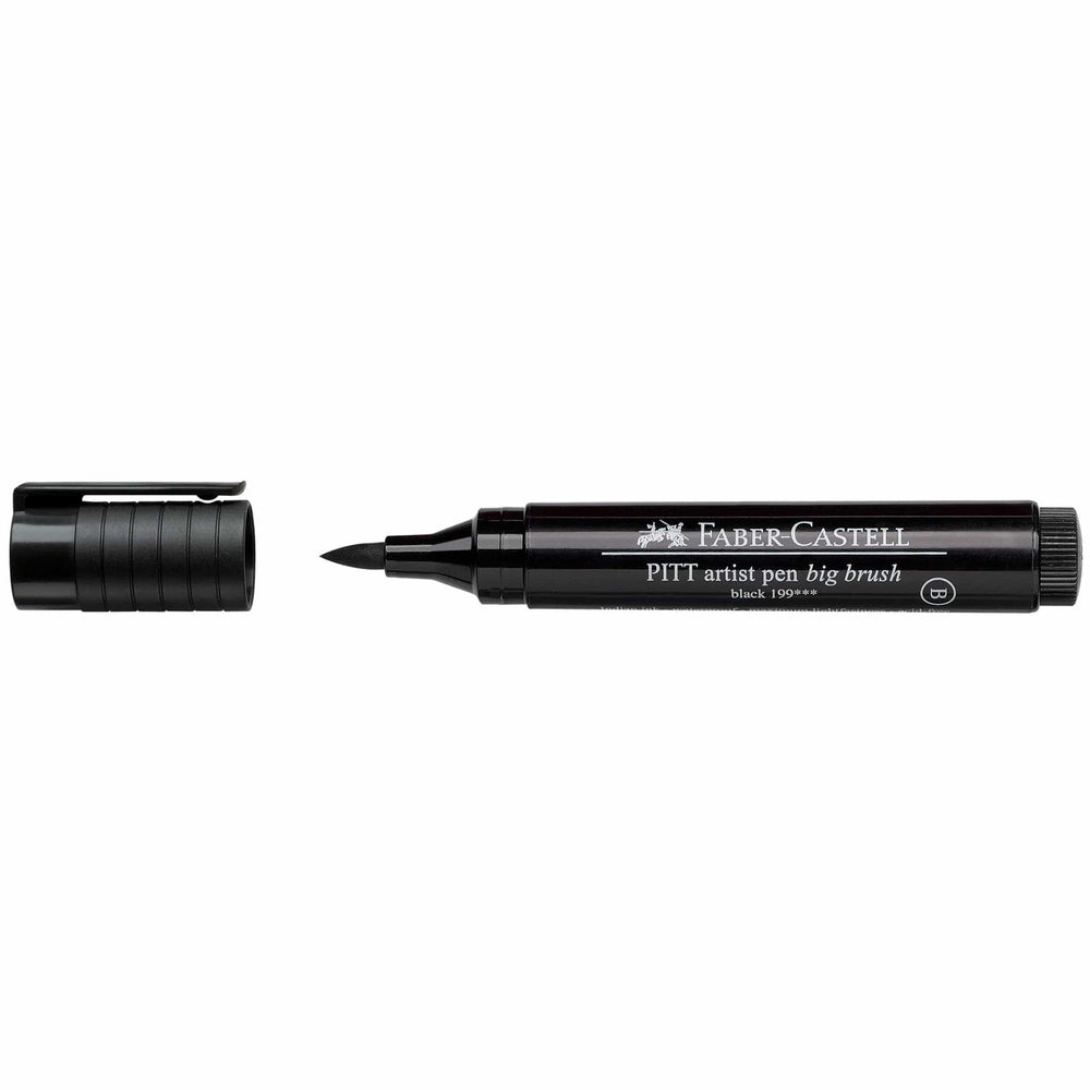 Pitt Artist Pen Big Brush from Faber Castell - 199 Black