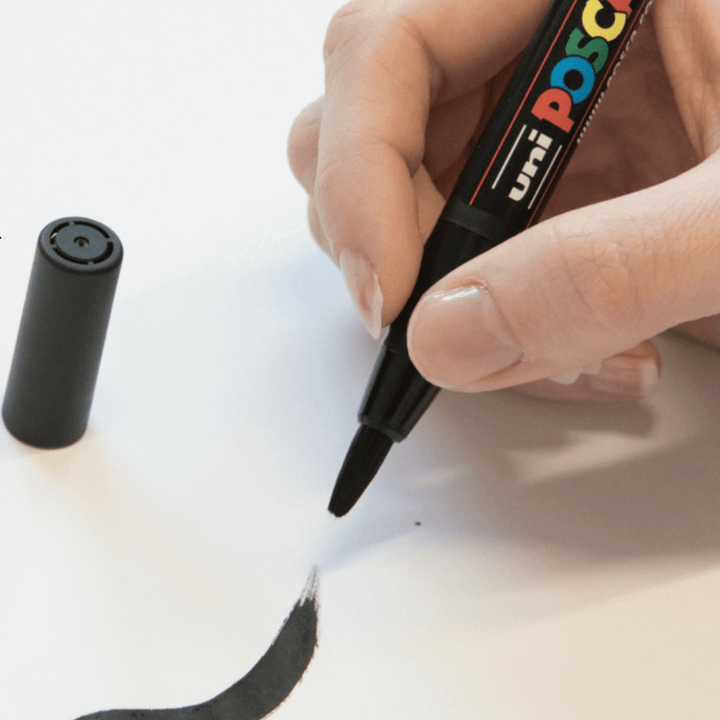 POSCA Brush Paint Marker PCF-350 in Various Colors