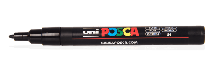 POSCA Fine Bullet Paint Marker PC-3M in Various Colors