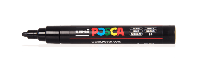 POSCA Medium Bullet Paint Marker PC-5M in Various Colors