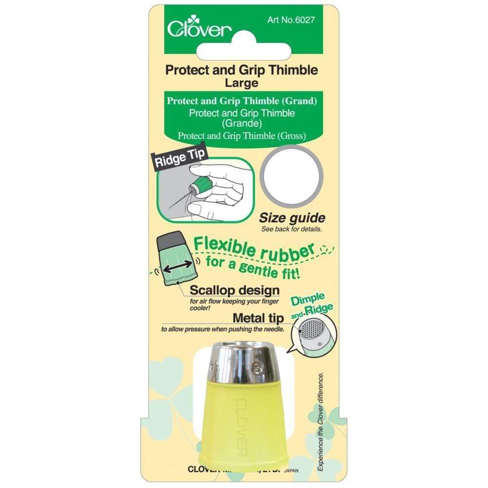 Protect and Grip Thimble, Large, Clover