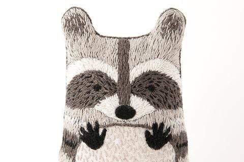 Raccoon Embroidery Kit from Kiriki