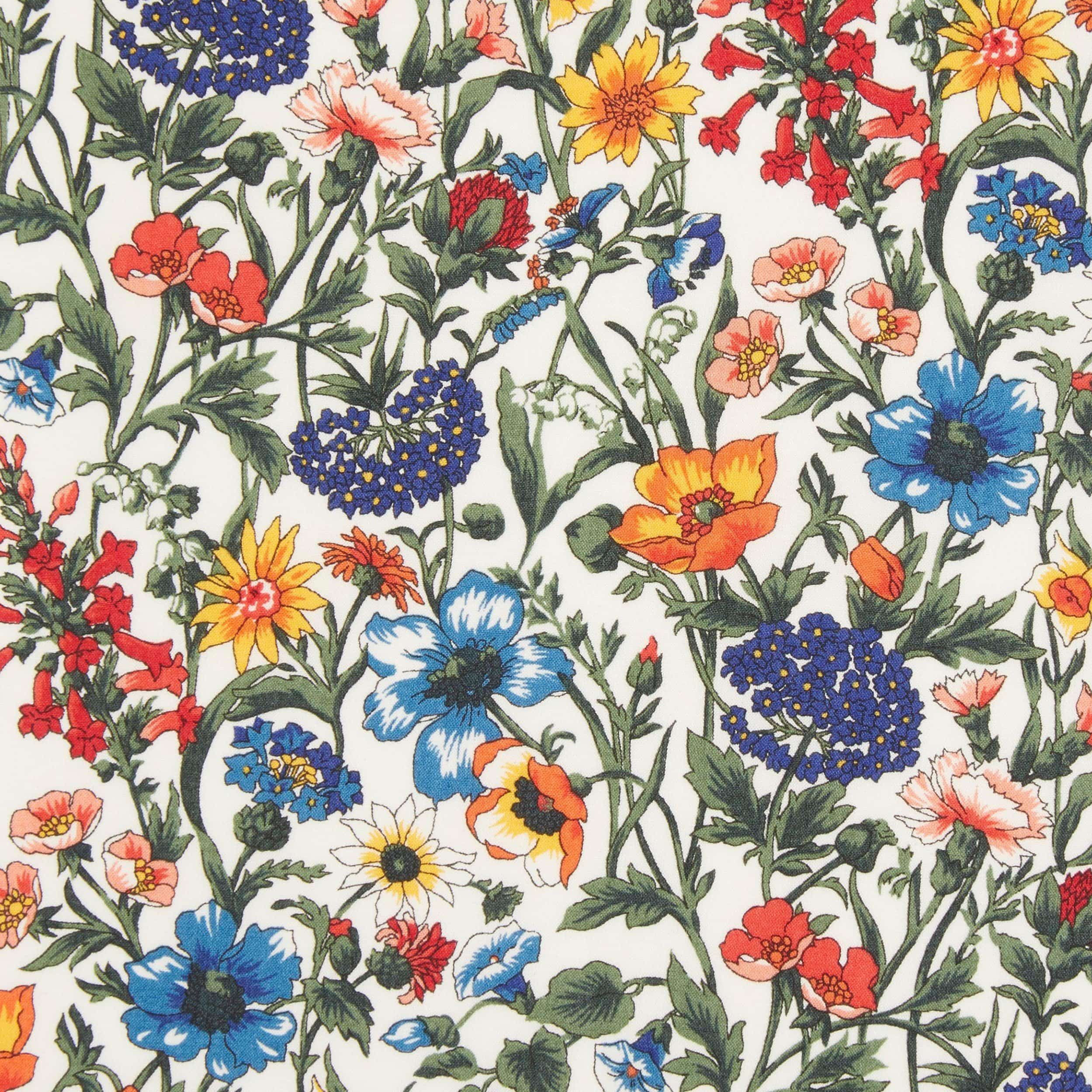 Rachel Liberty Tana Lawn in Multi Bright ~ Liberty Fabrics – Fiddlehead ...