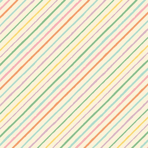Rainbow Chords in Cream - LullaBee - AGF Studio