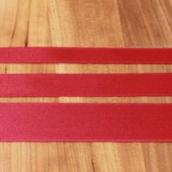 Red Cotton Ribbon with Satin Finish