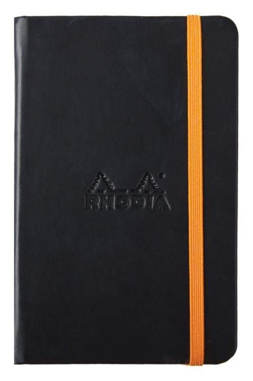 Rhodia Hardcover Dot Grid Journal in Black