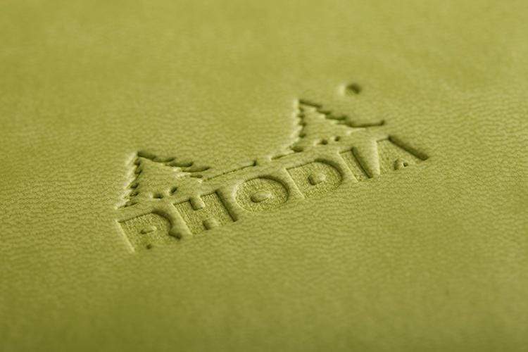 Rhodia Hardcover Journal Options in Anise