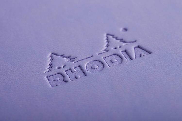 Rhodia Hardcover Journal Options in Iris
