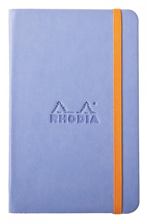 3 1/2" x 5 1/2" / Blank Rhodia Hardcover Journal Options in Iris