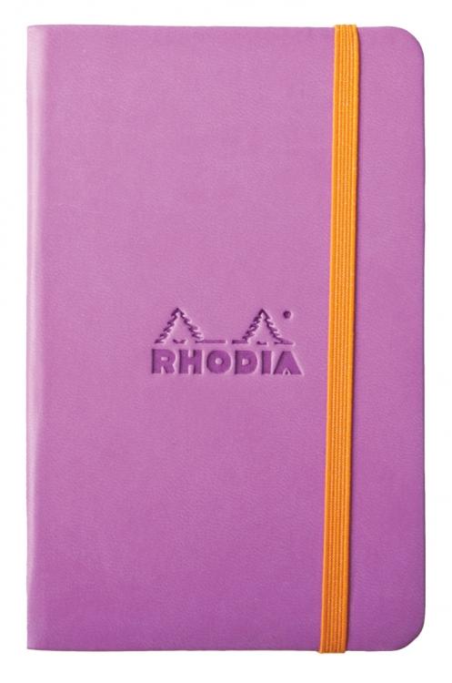 3 1/2" x 5 1/2" / Blank Rhodia Hardcover Journal Options in Lilac