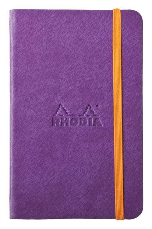 3 1/2" x 5 1/2" / Blank Rhodia Hardcover Journal Options in Purple
