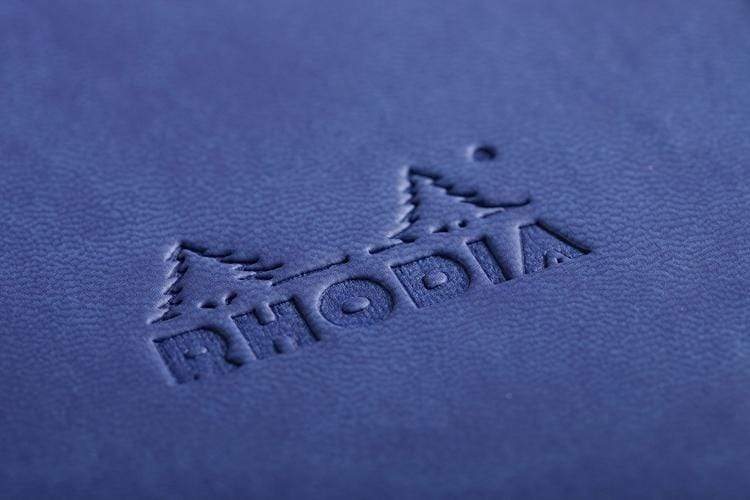 Rhodia Hardcover Journal Options in Sapphire