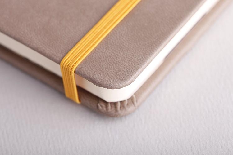 Rhodia Hardcover Journal Options in Taupe