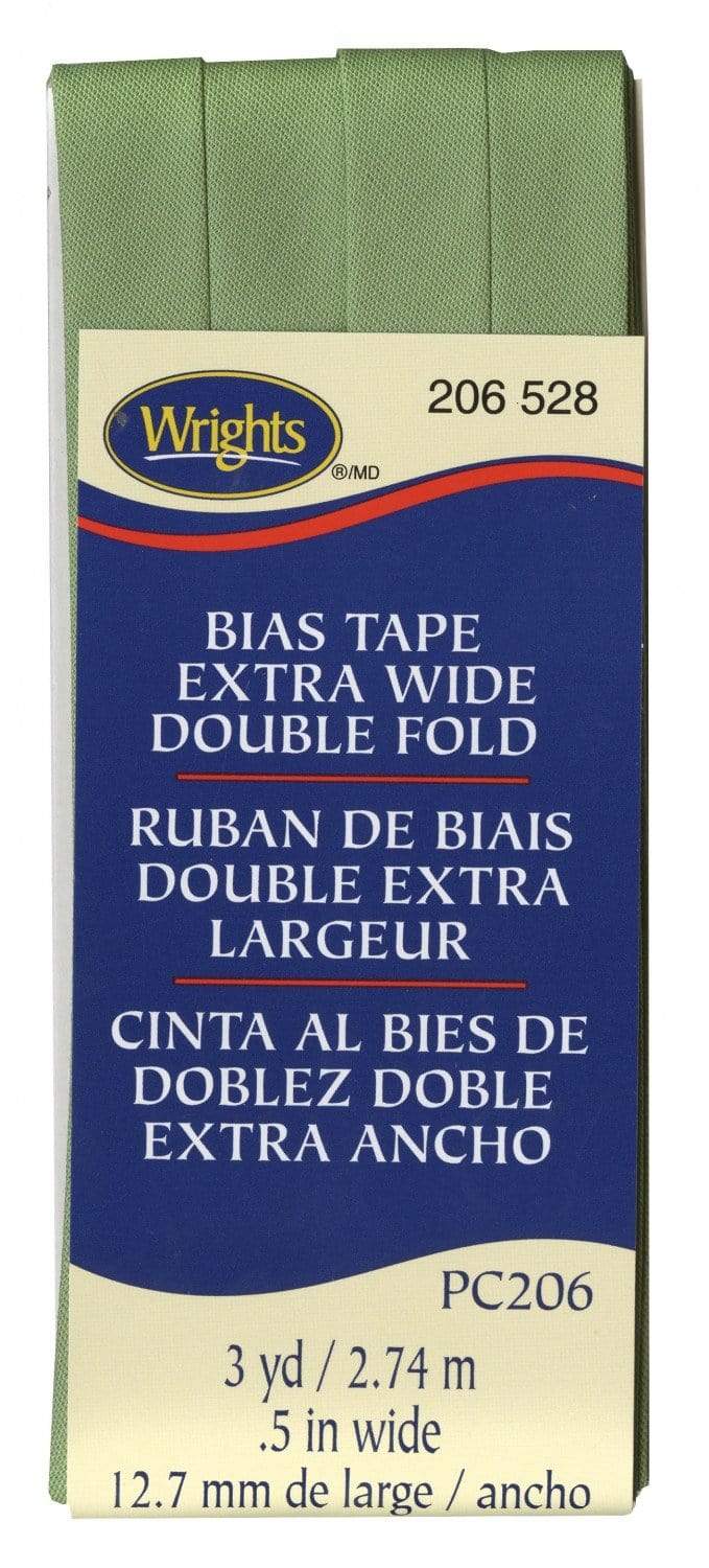 Sage ~ 1/2" Double Fold Bias Tape from Wrights