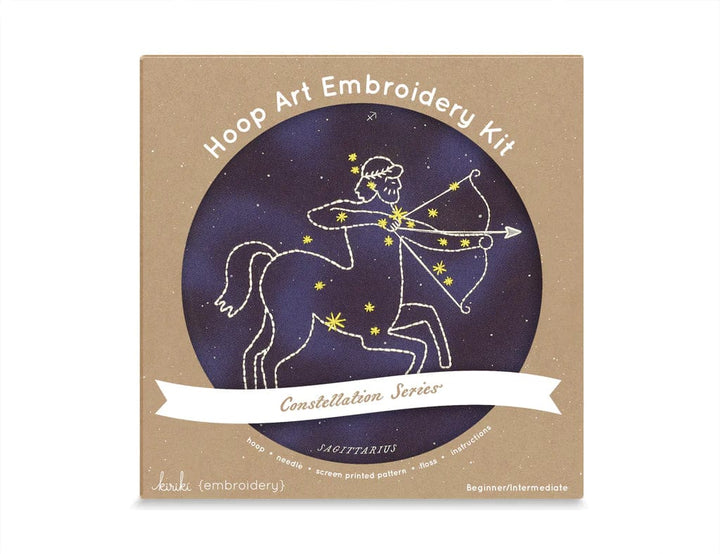Sagittarius Embroidery Kit - Constellation Series from Kiriki