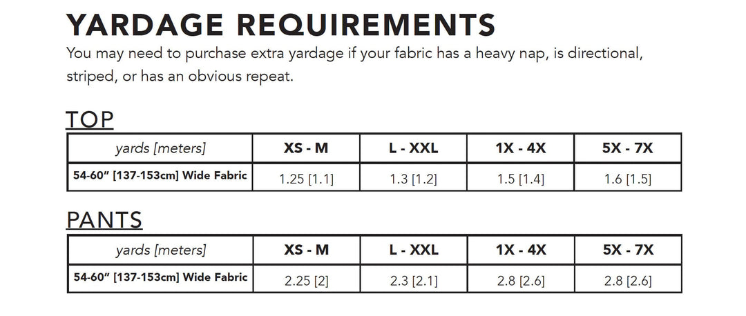 Saguaro Set - Friday Pattern Company - Sizes XS-7X