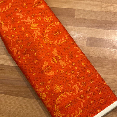 Sale- Alison Glass Sun Print 2020- Menager in Orange