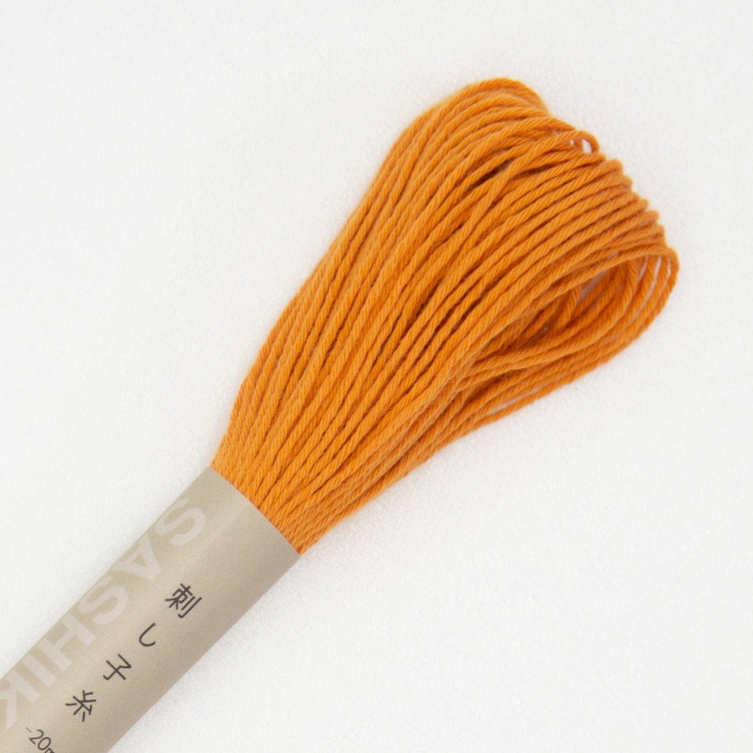 Sashiko Thread - 22 Yard Skein in Carrot Orange (04)