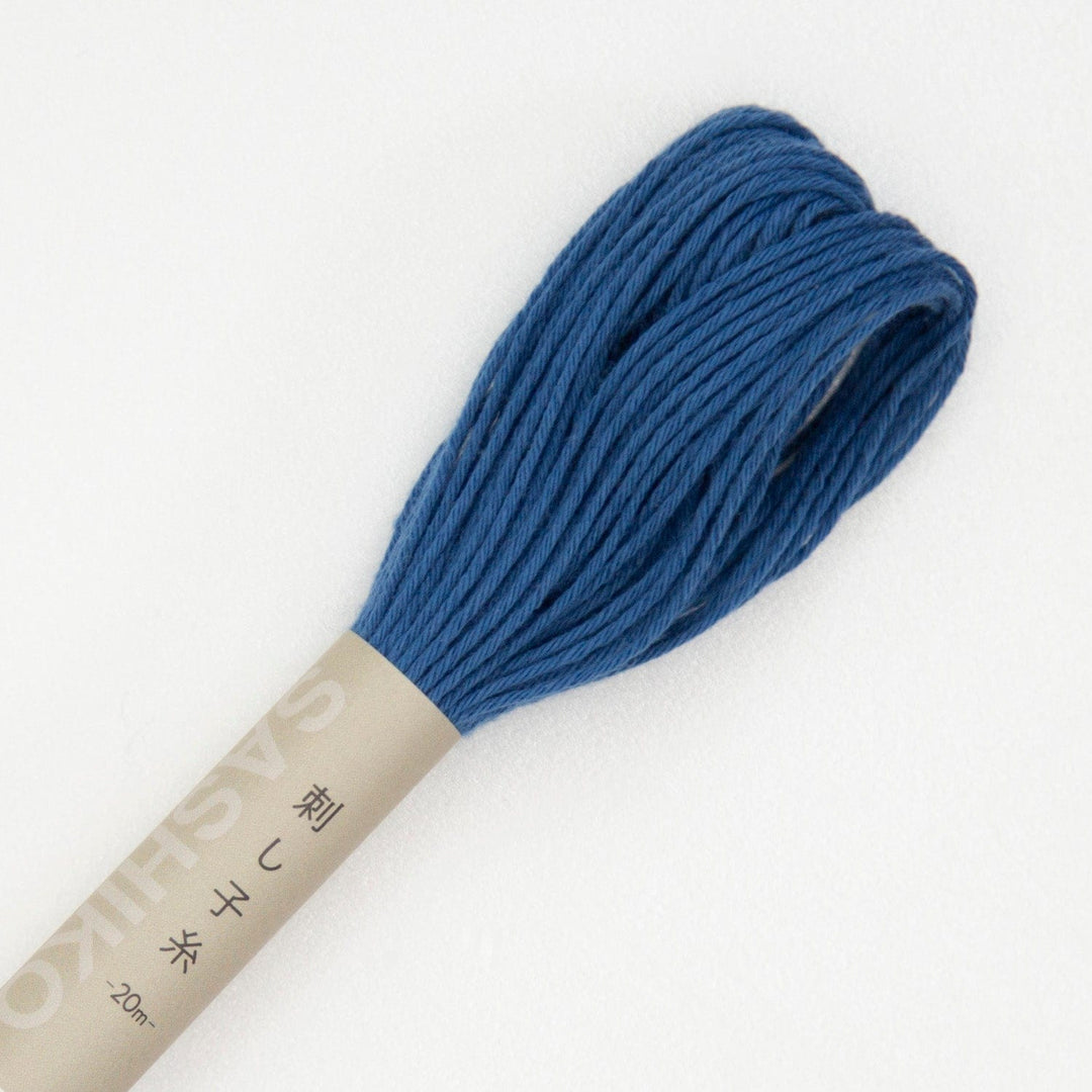 Sashiko Thread - 22 Yard Skein in Cobalt Blue (10)