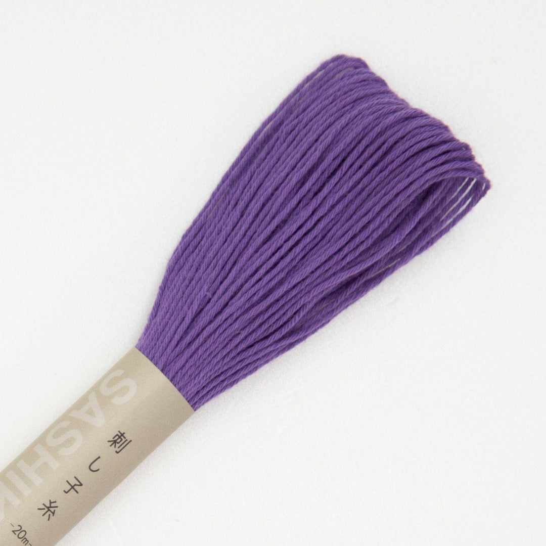 Sashiko Thread - 22 Yard Skein in Purple (19)