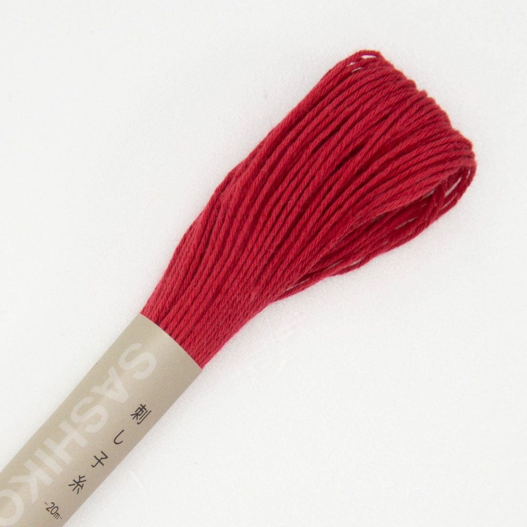 Sashiko Thread - 22 Yard Skein in Rose Red (12) – Fiddlehead Artisan Supply
