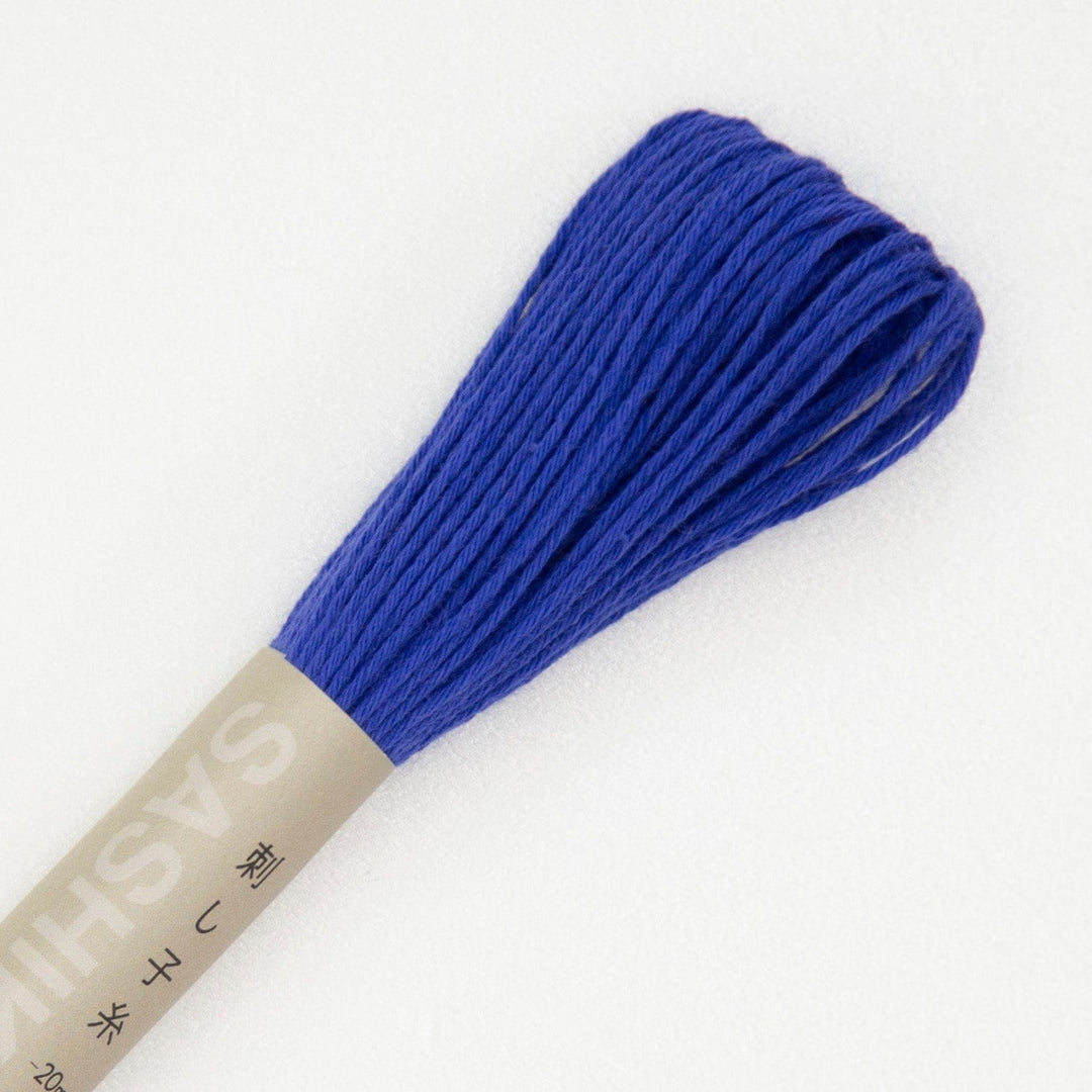 Sashiko Thread - 22 Yard Skein in Ultramarine Blue (23)