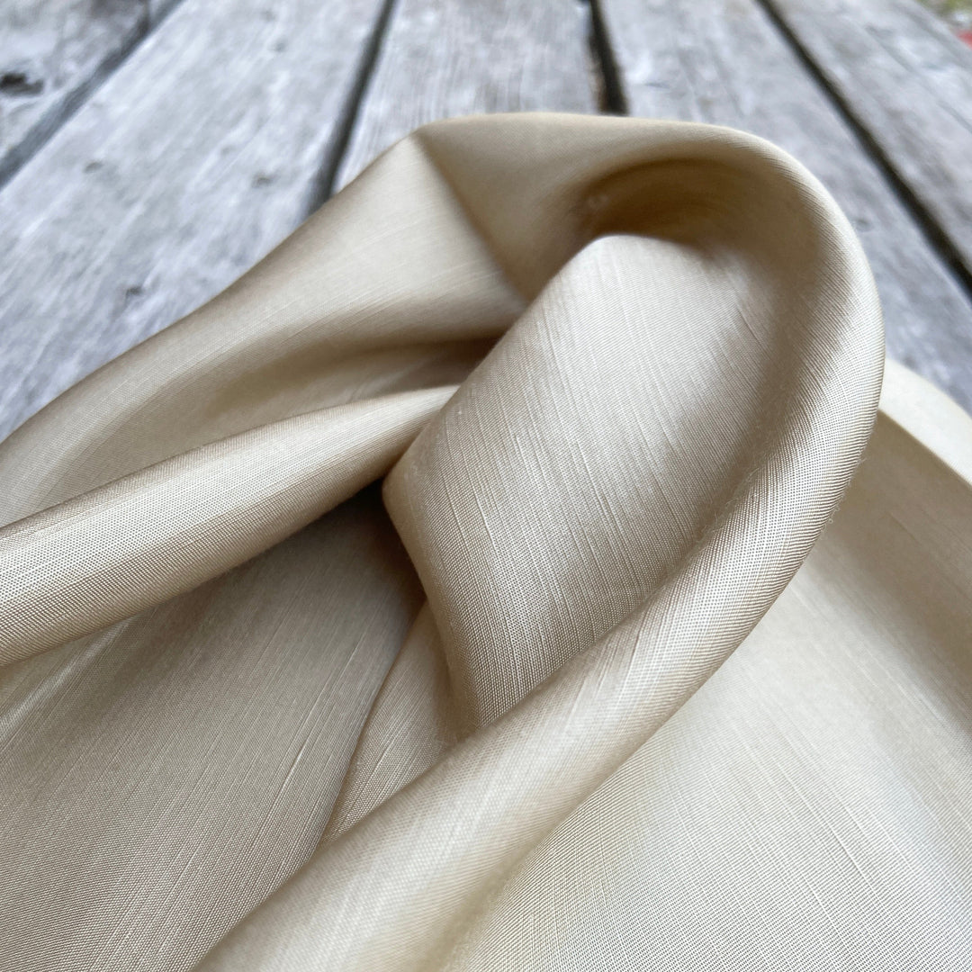 Seaglass Silk Linen in Oat